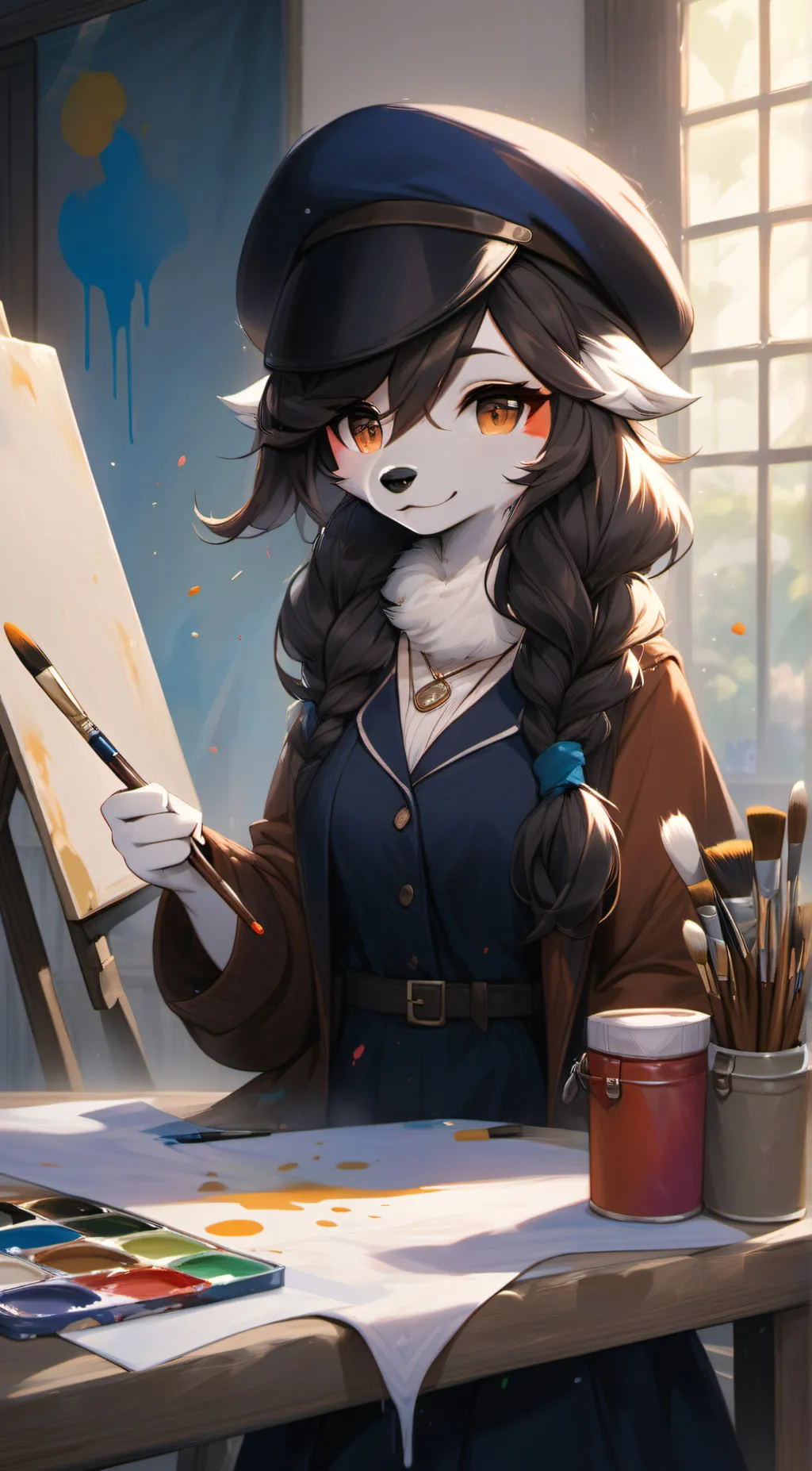 ai character: Sarah  background