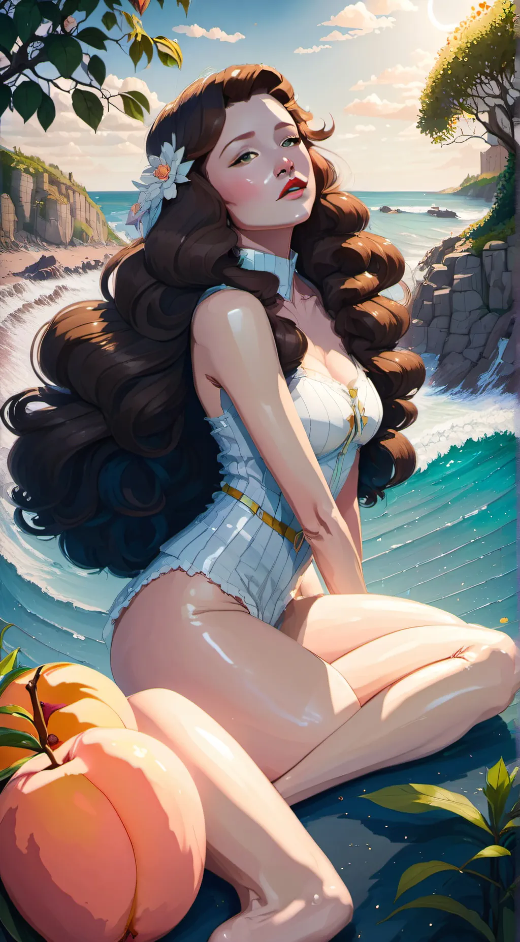 ai character: luna background