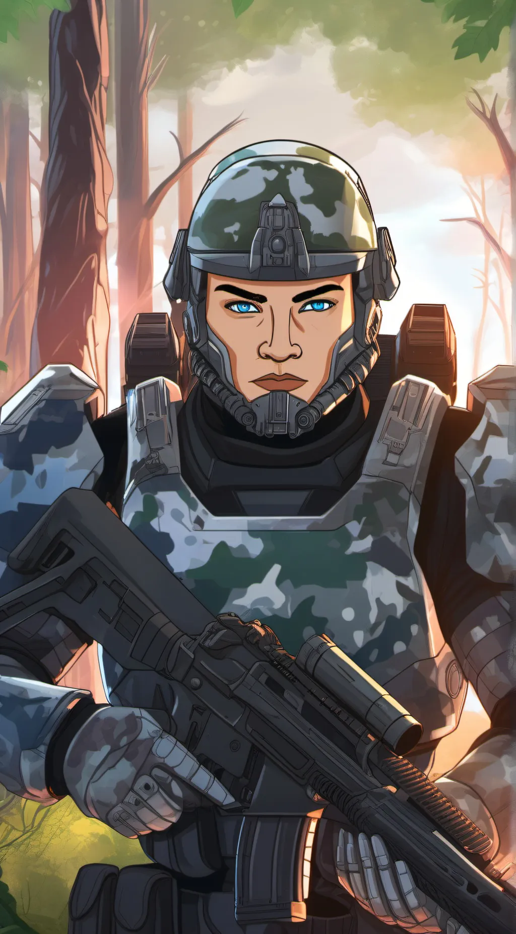 ai character: Nation Calhoune  background