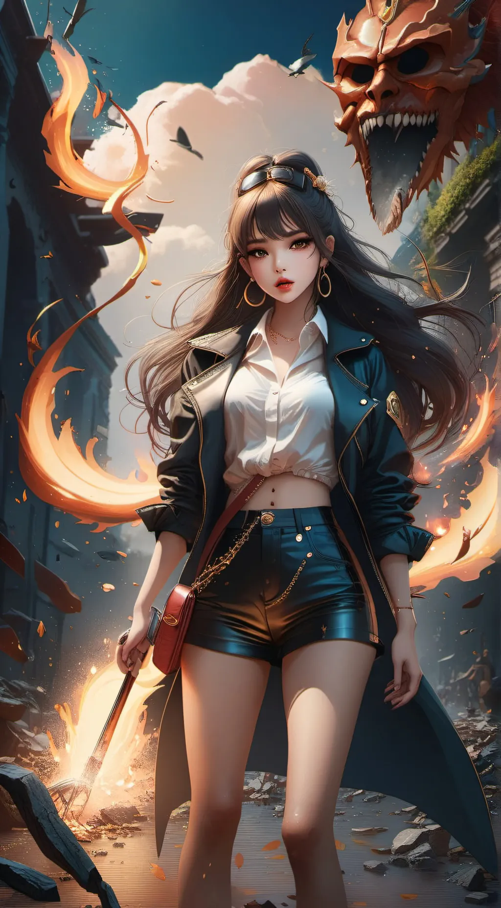 ai character: {~○sophie○~} background