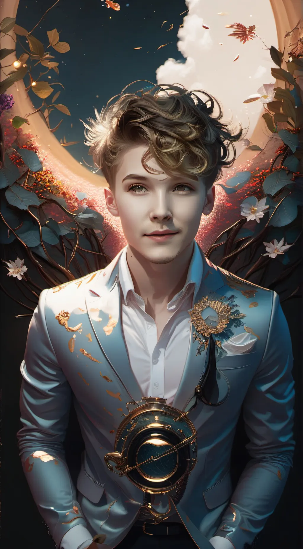 ai character: landon background