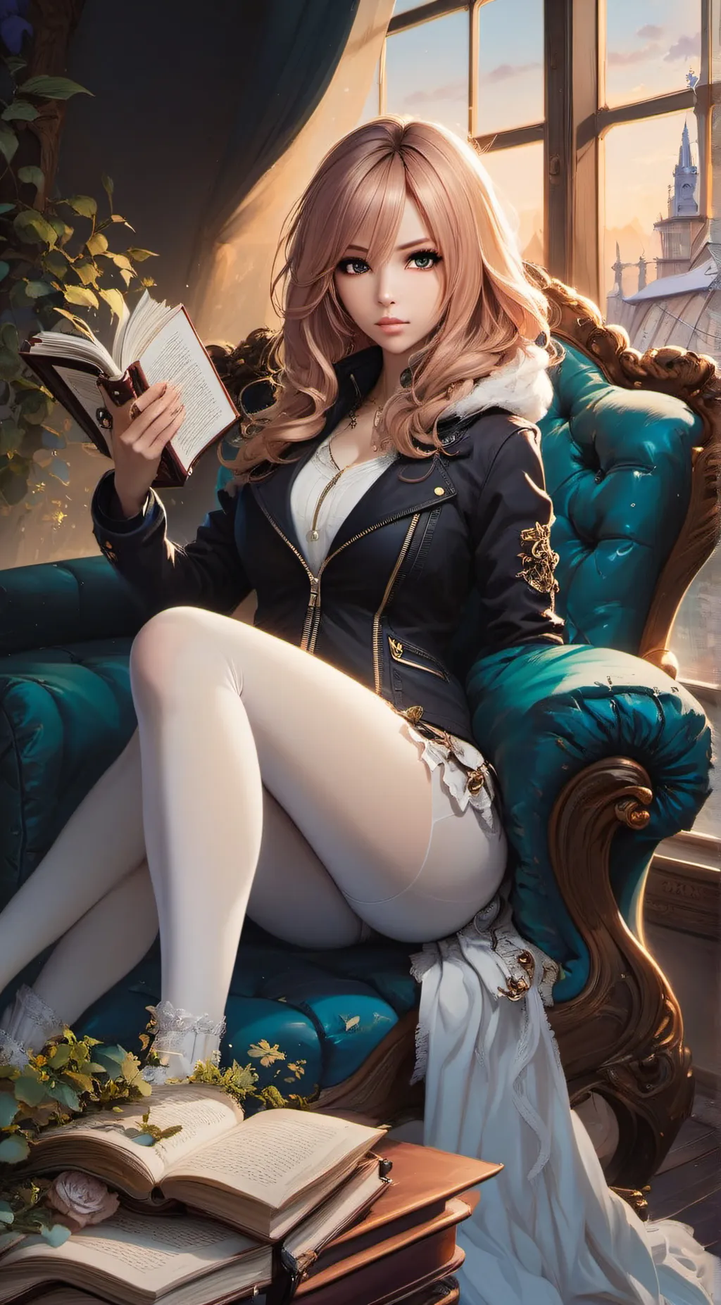 ai character: Aria background