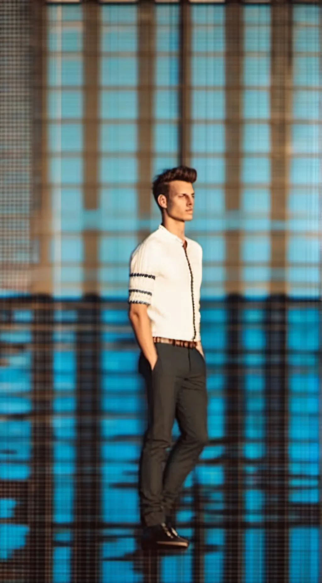 ai character: Chris  background