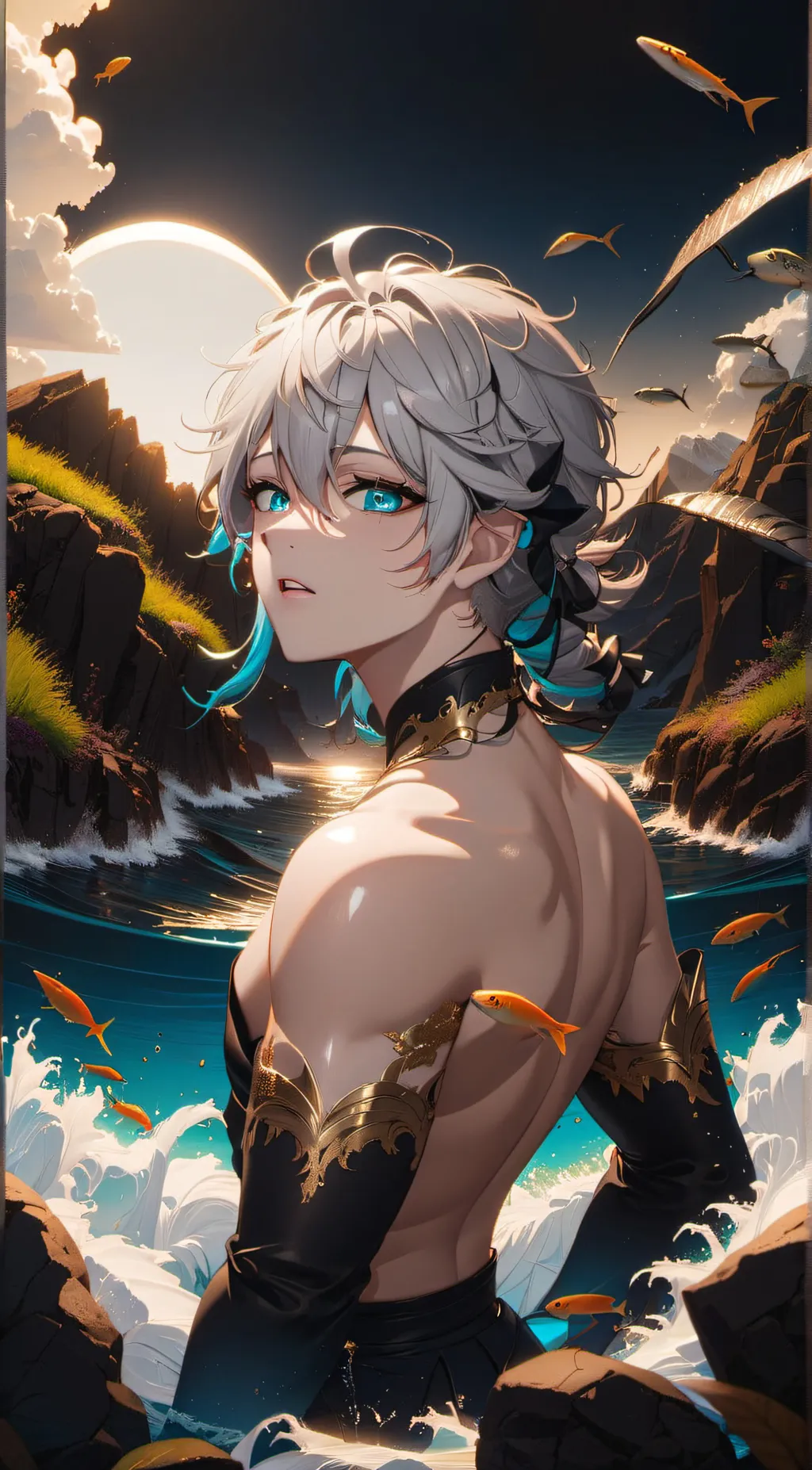 ai character: Cyline background