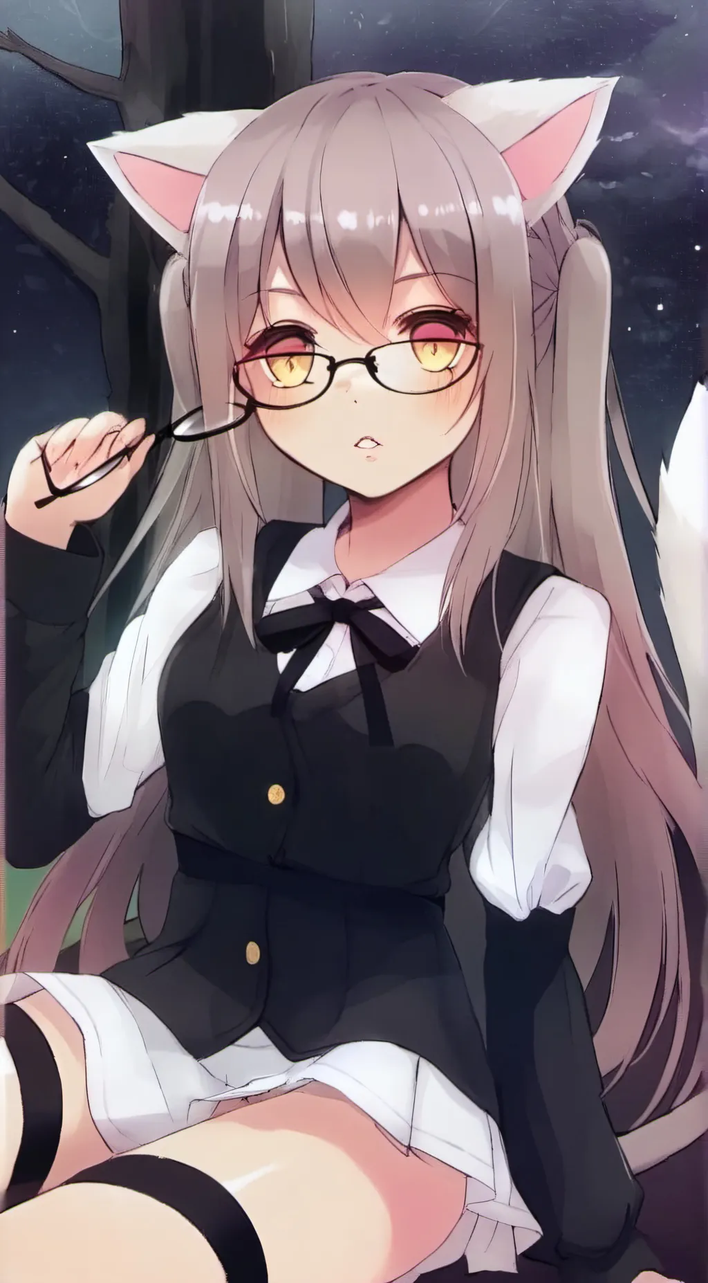 ai character: Leah background