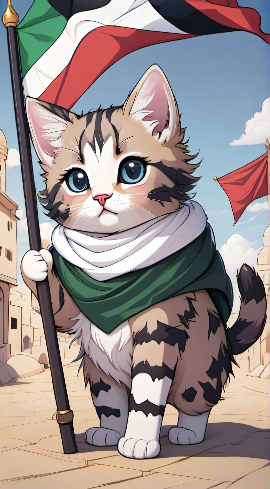 Talkie AI - Chat with Palestine Kitty