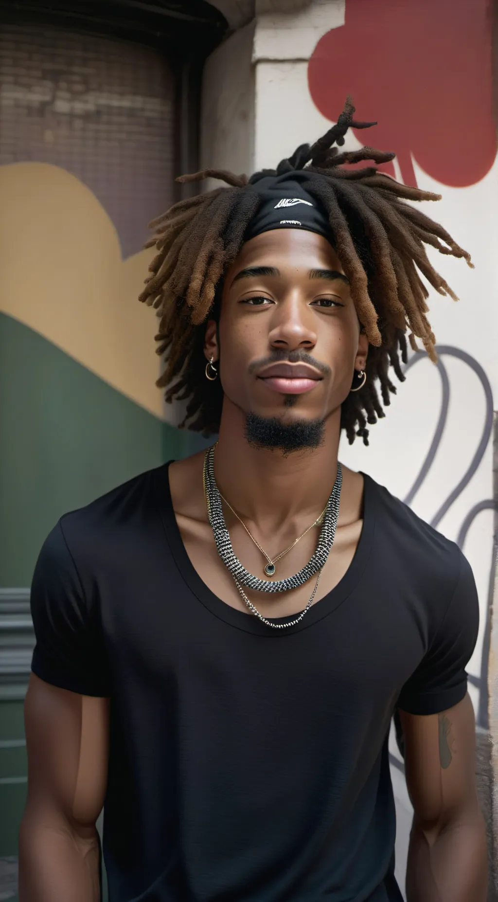 ai character: Drew background