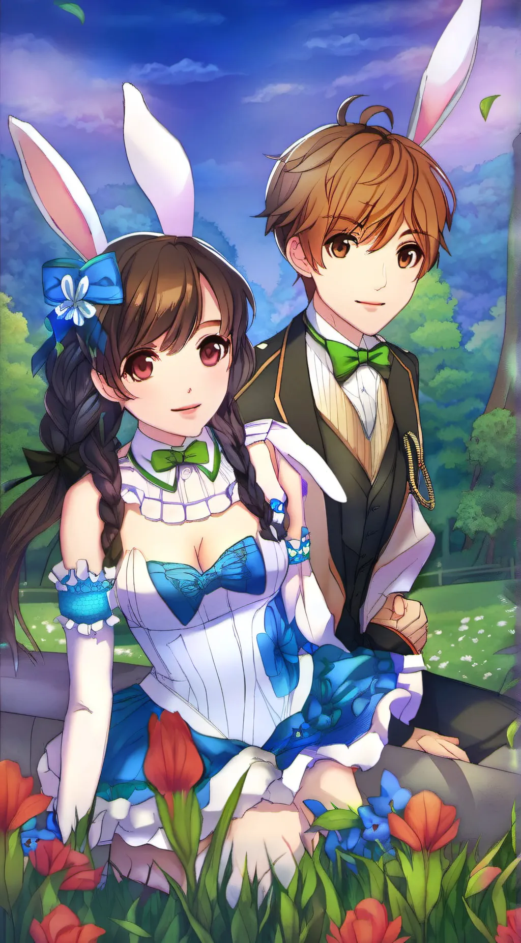 ai character: max and zoe background