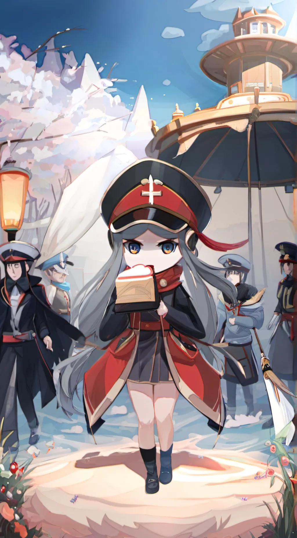 ai character: Evelyn background