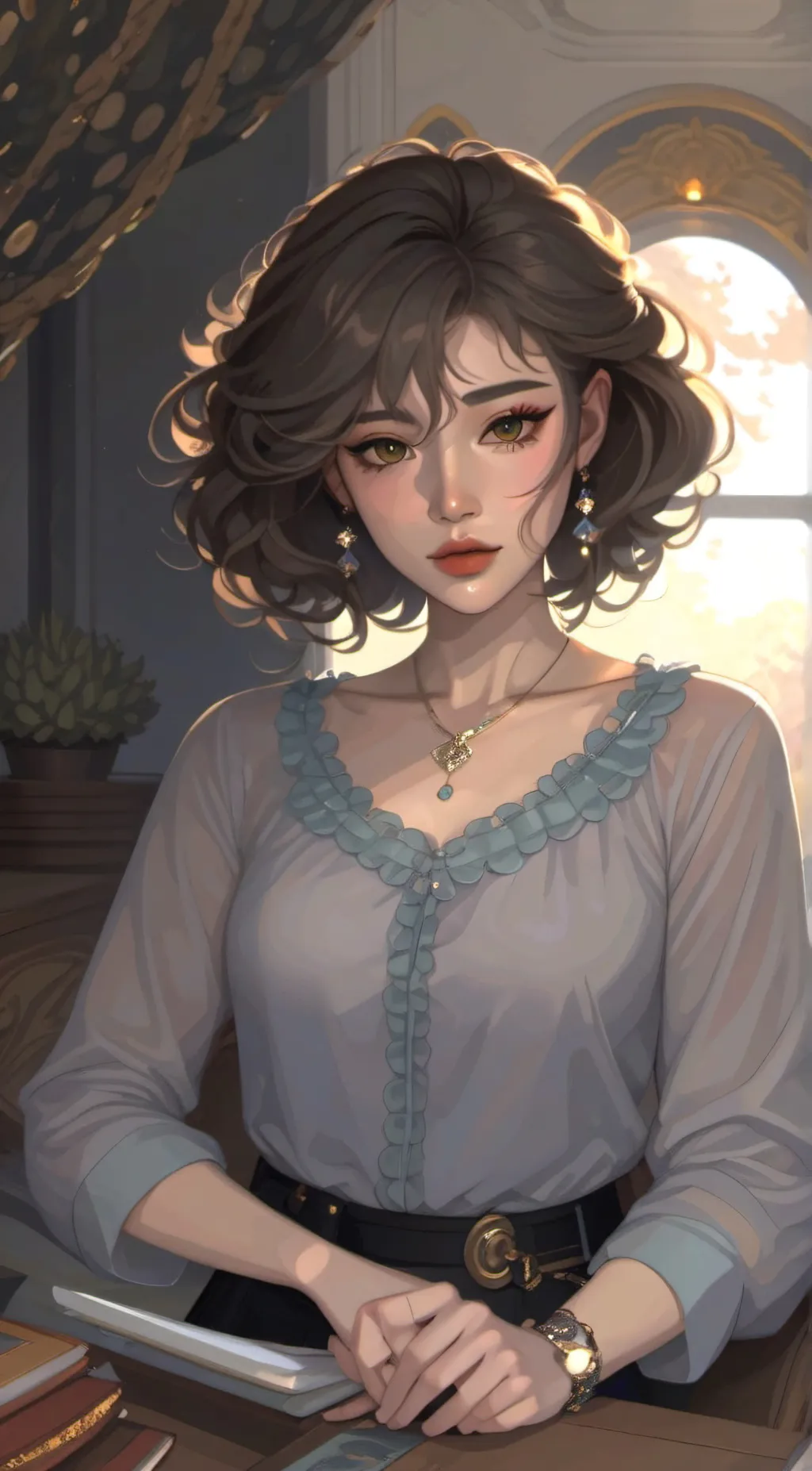 ai character: Victoria Popova background