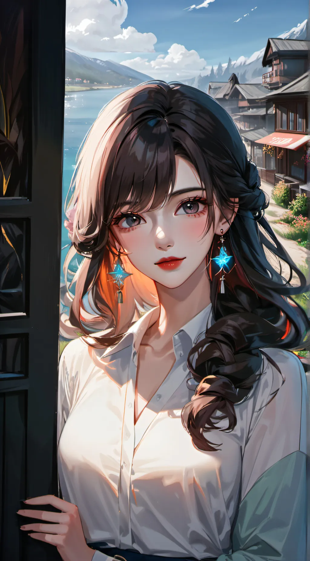 ai character: Maya ❤️ background