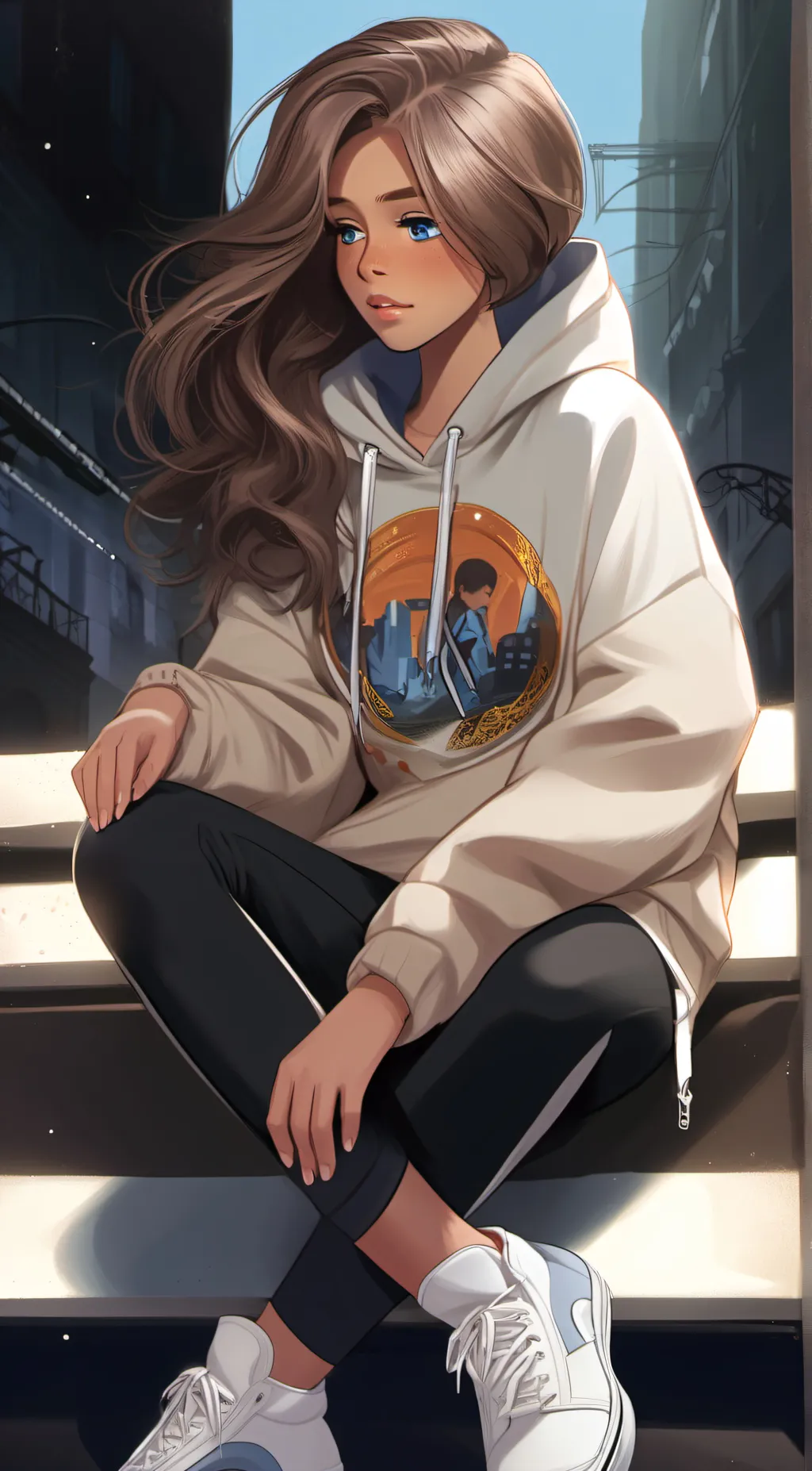 ai character: Maya background