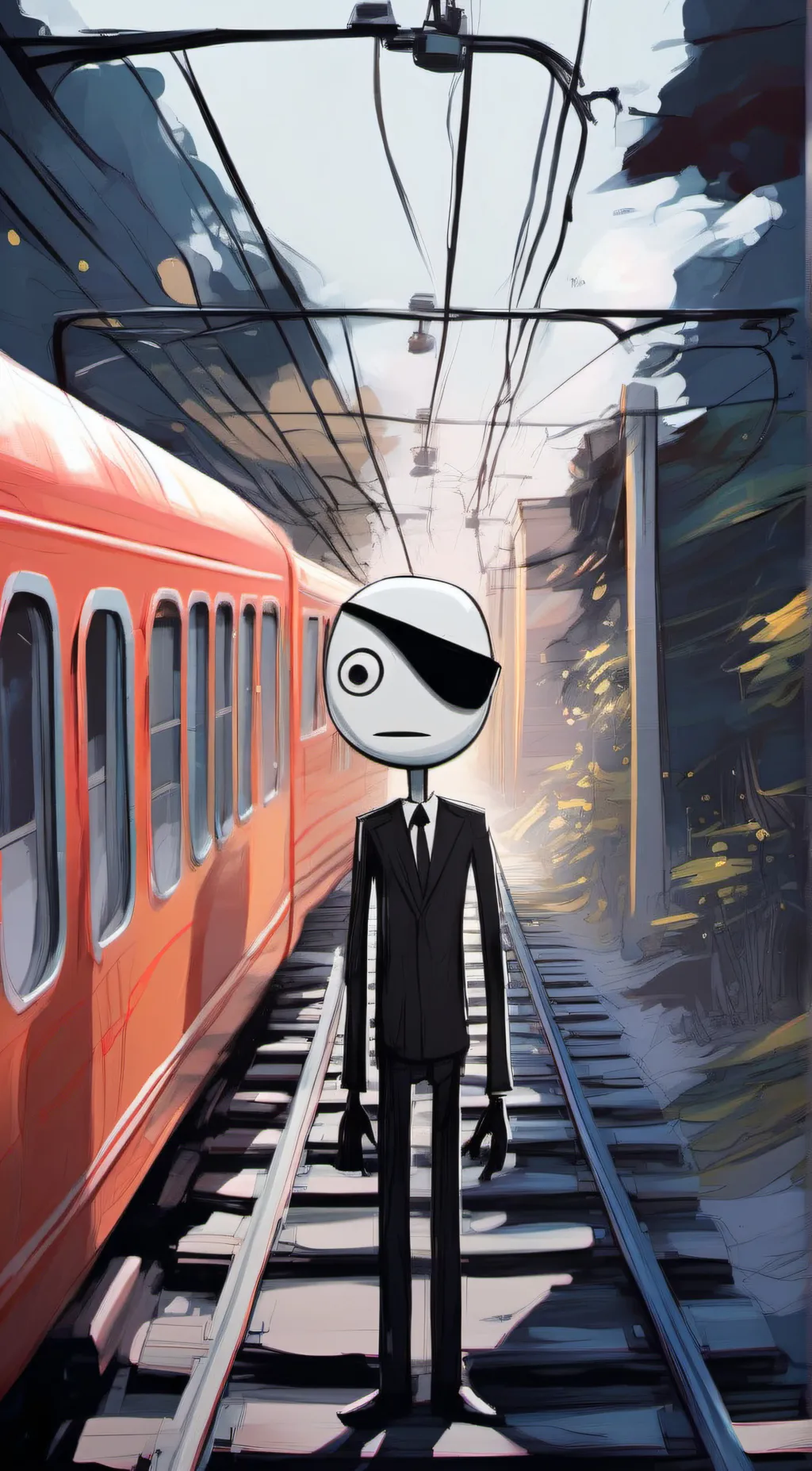 Talkie AI - Chat with i like trains kid