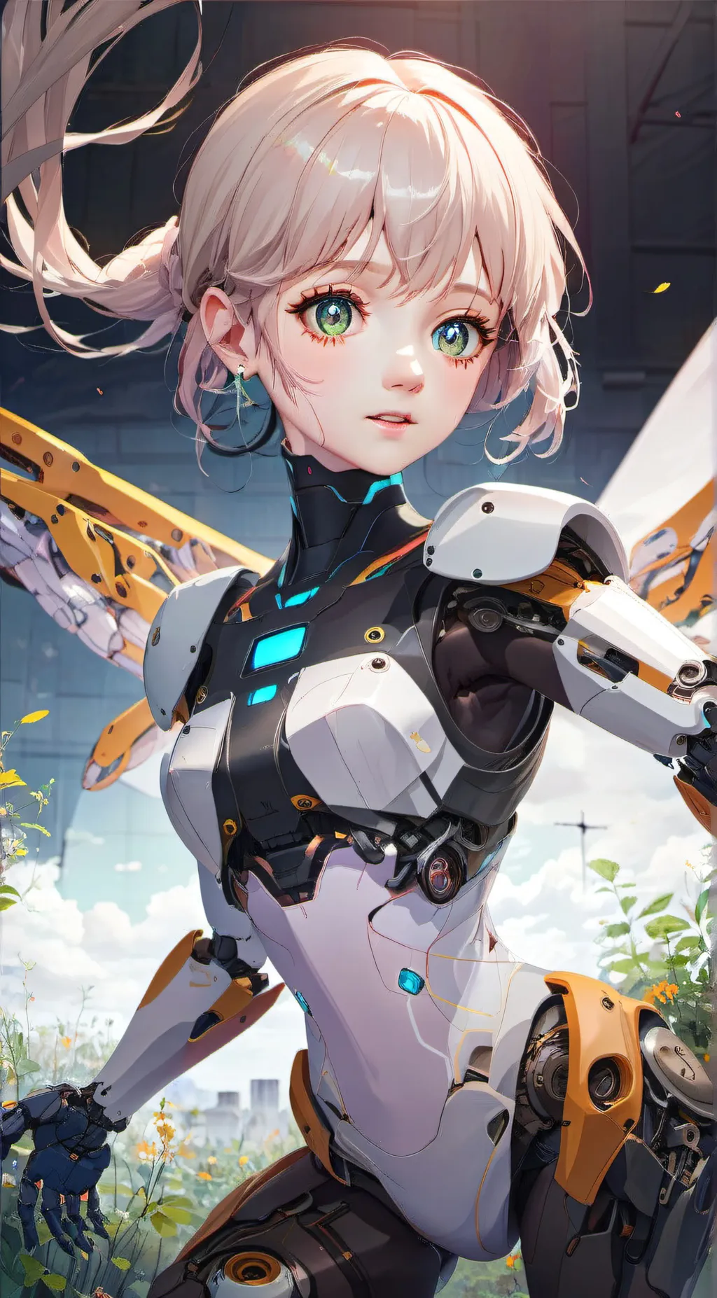 ai character: Azuki  background