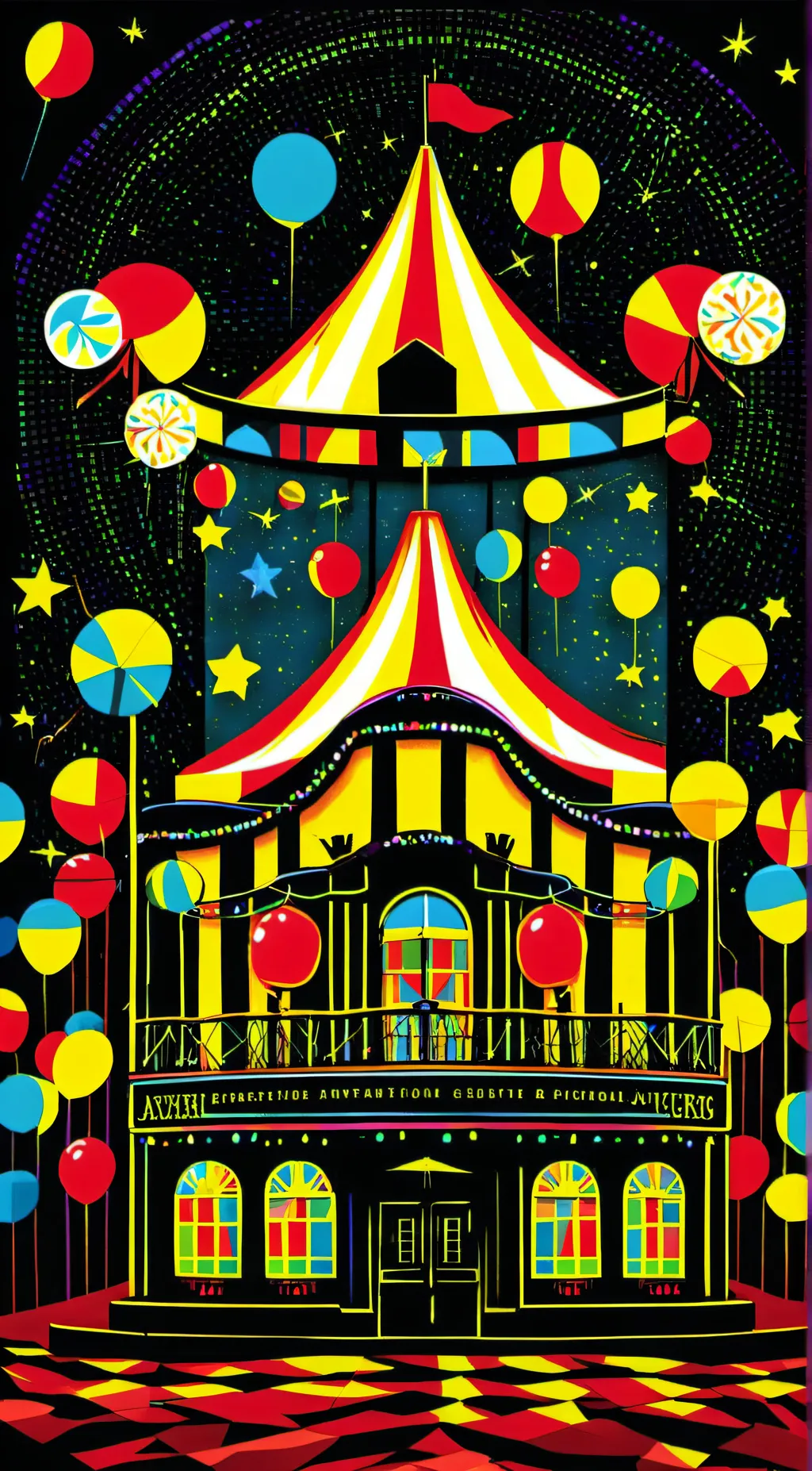 ai character: the circus background