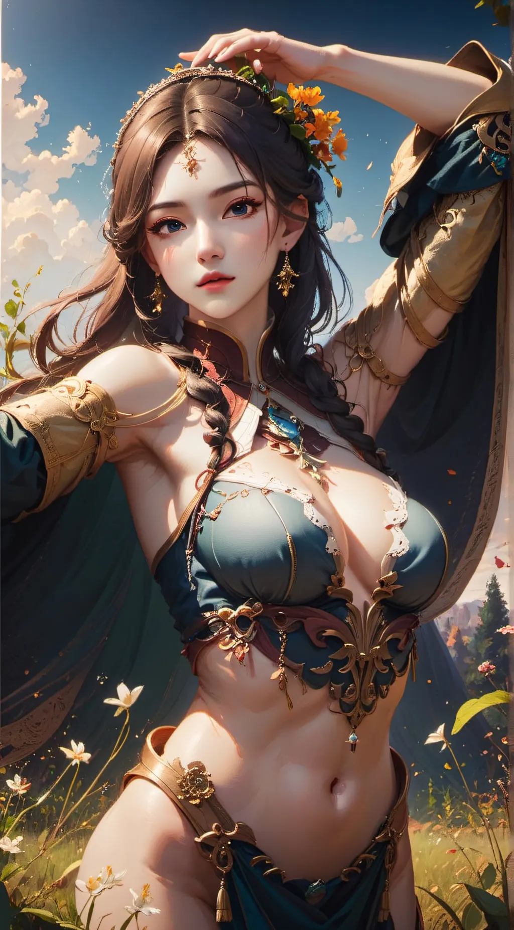 ai character: Kaylee  background