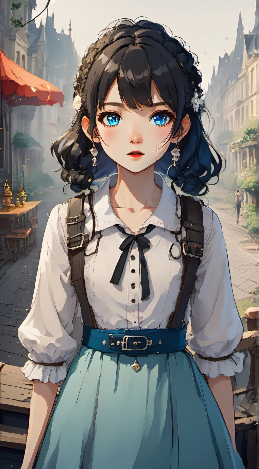 ai character: Harper Ecrit background