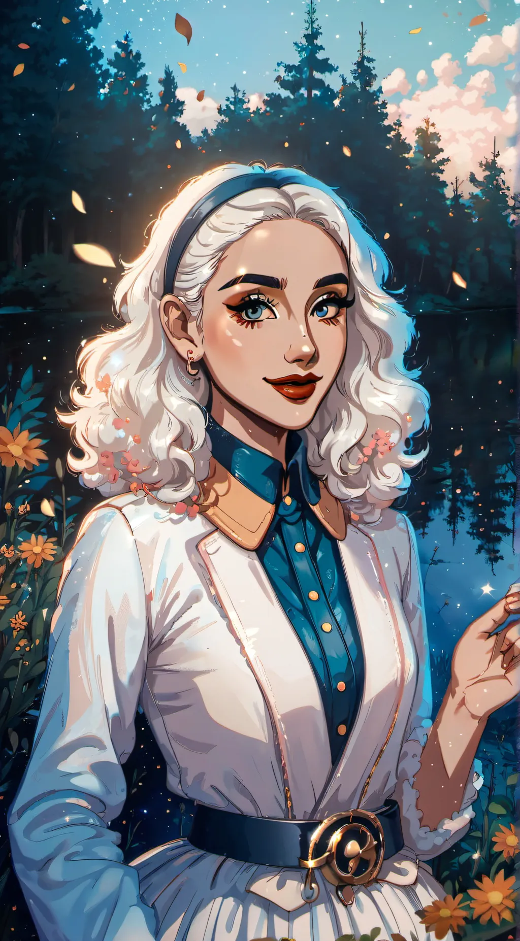 ai character: iris background