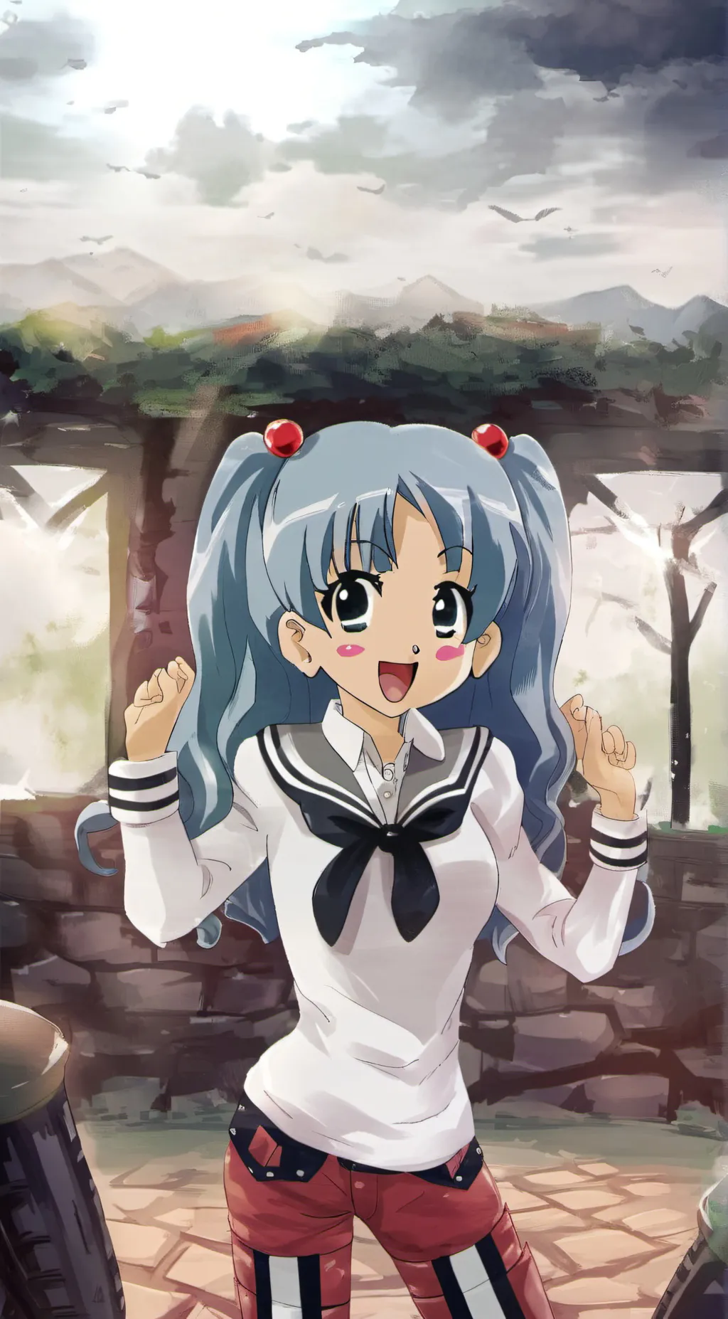 ai character: Harley background