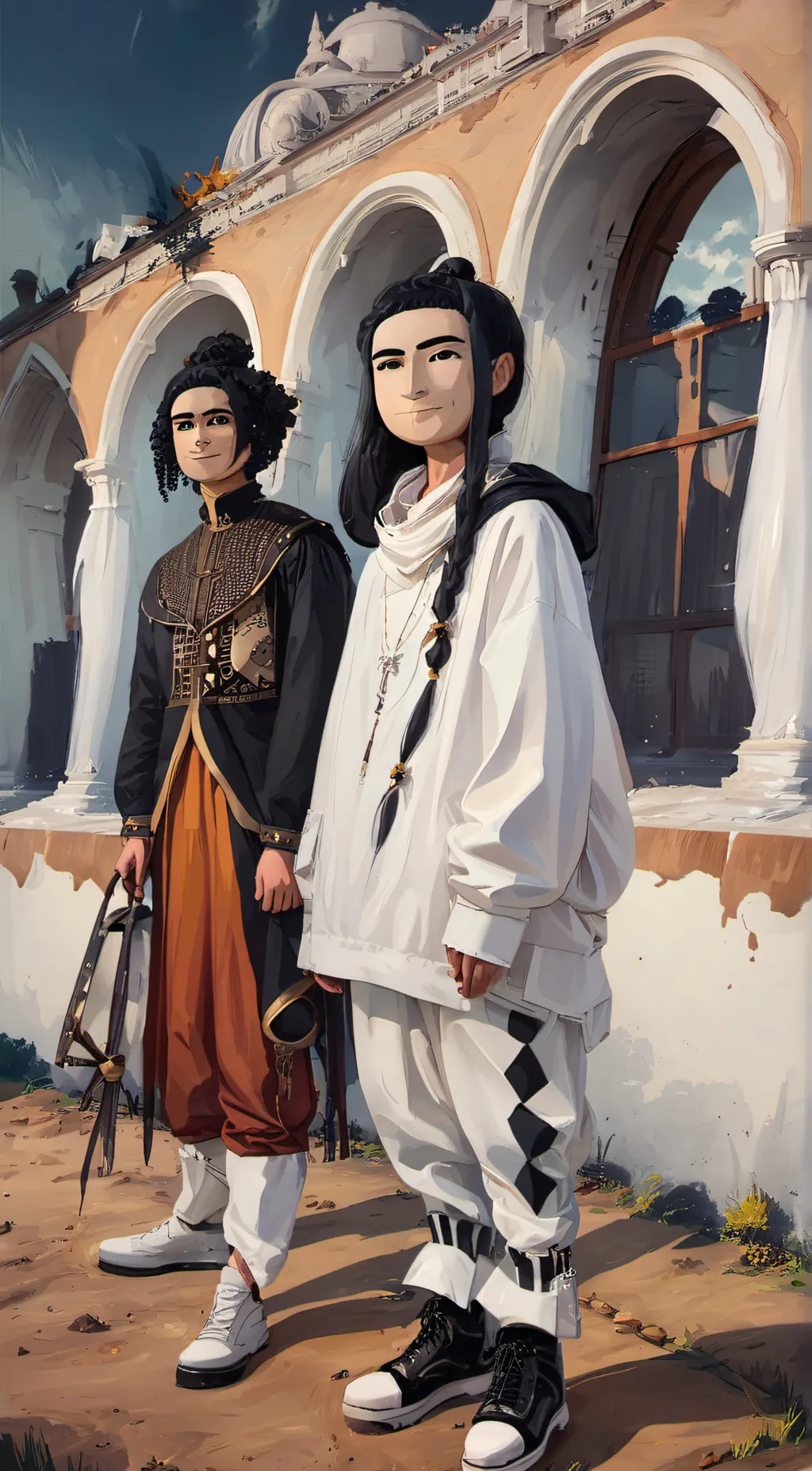 ai character: Roblox man background