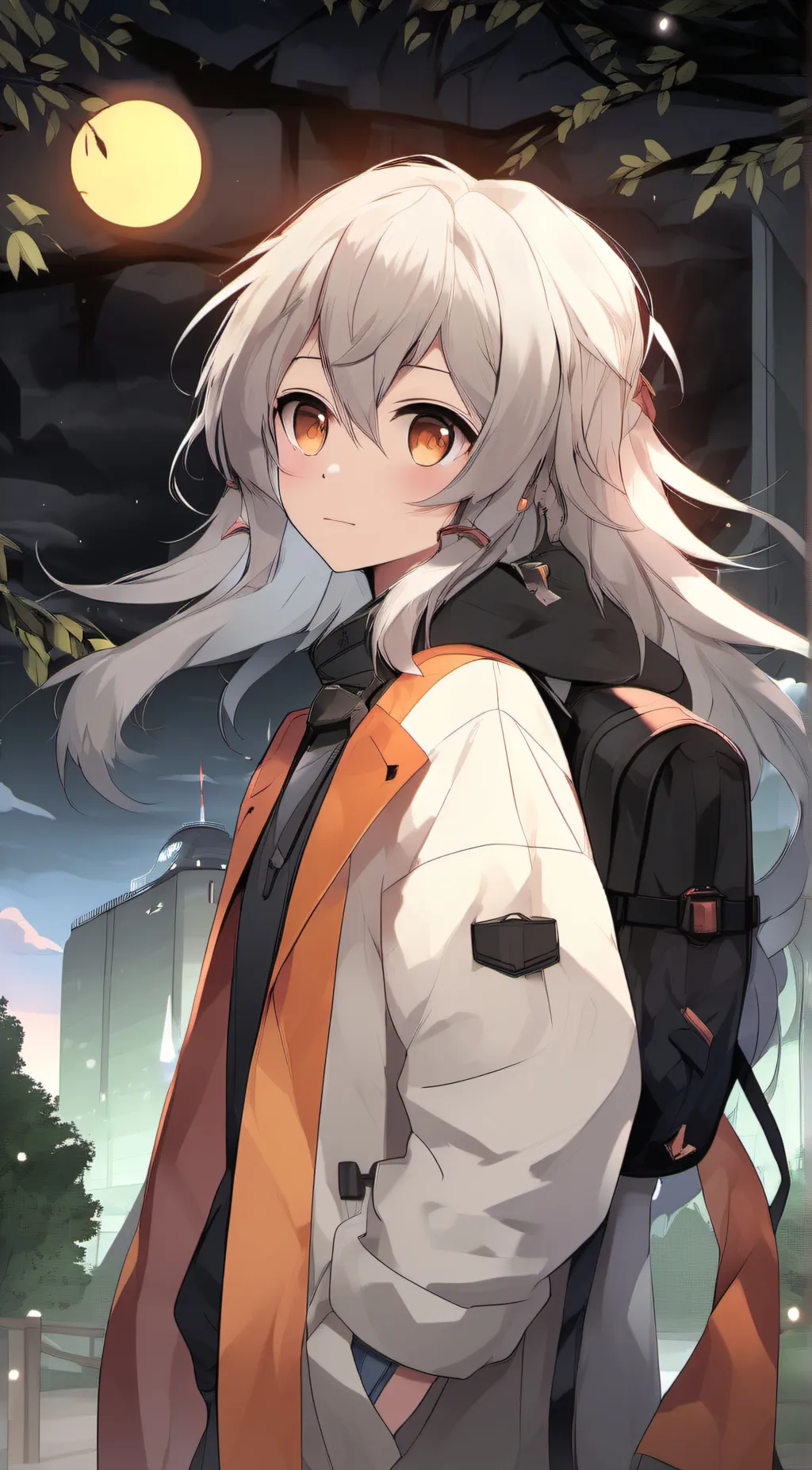 ai character: Ava  background