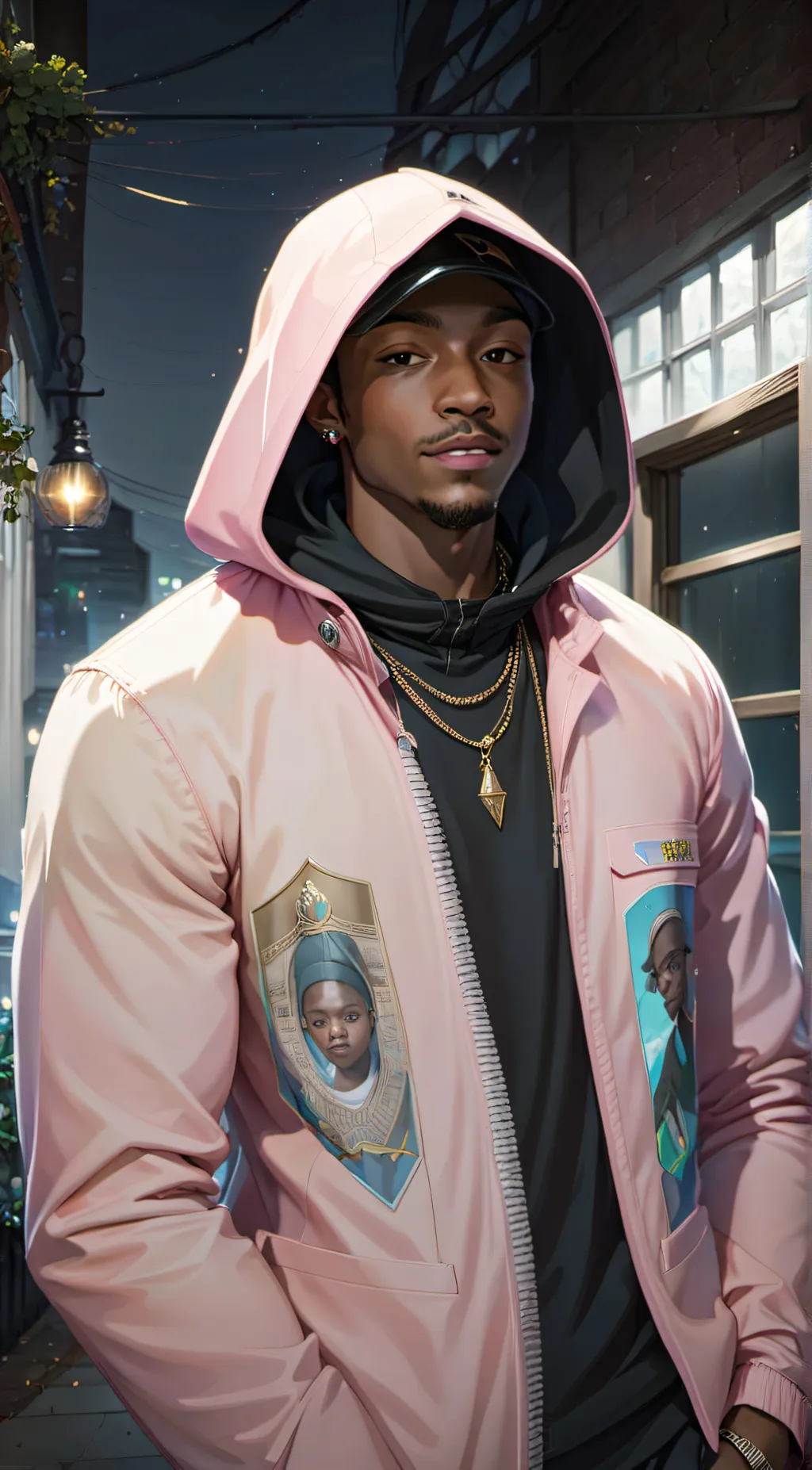 ai character: Odell Carter background