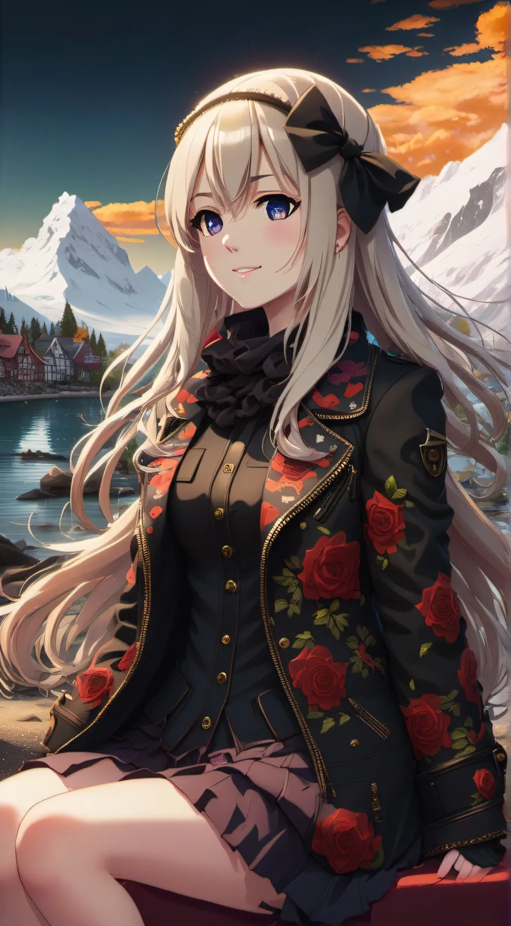 ai character: Lila background