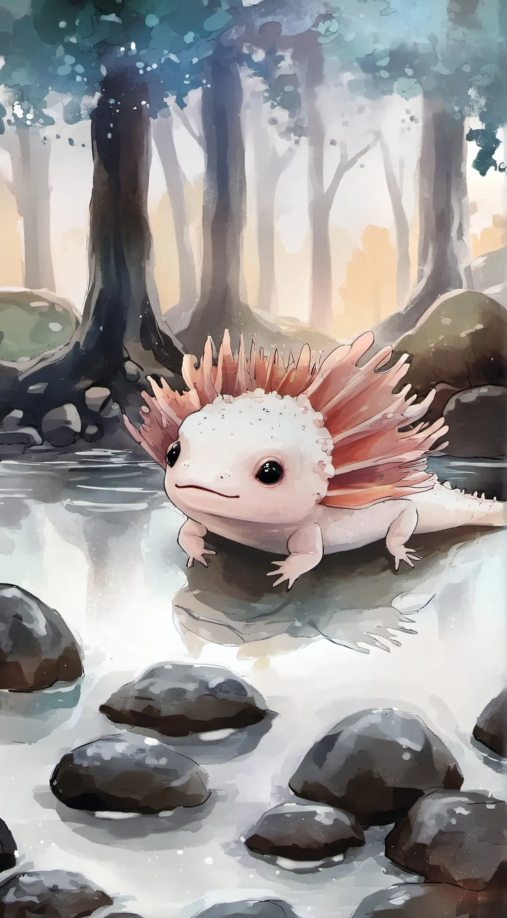 Talkie AI - Chat with Baby Axolotl
