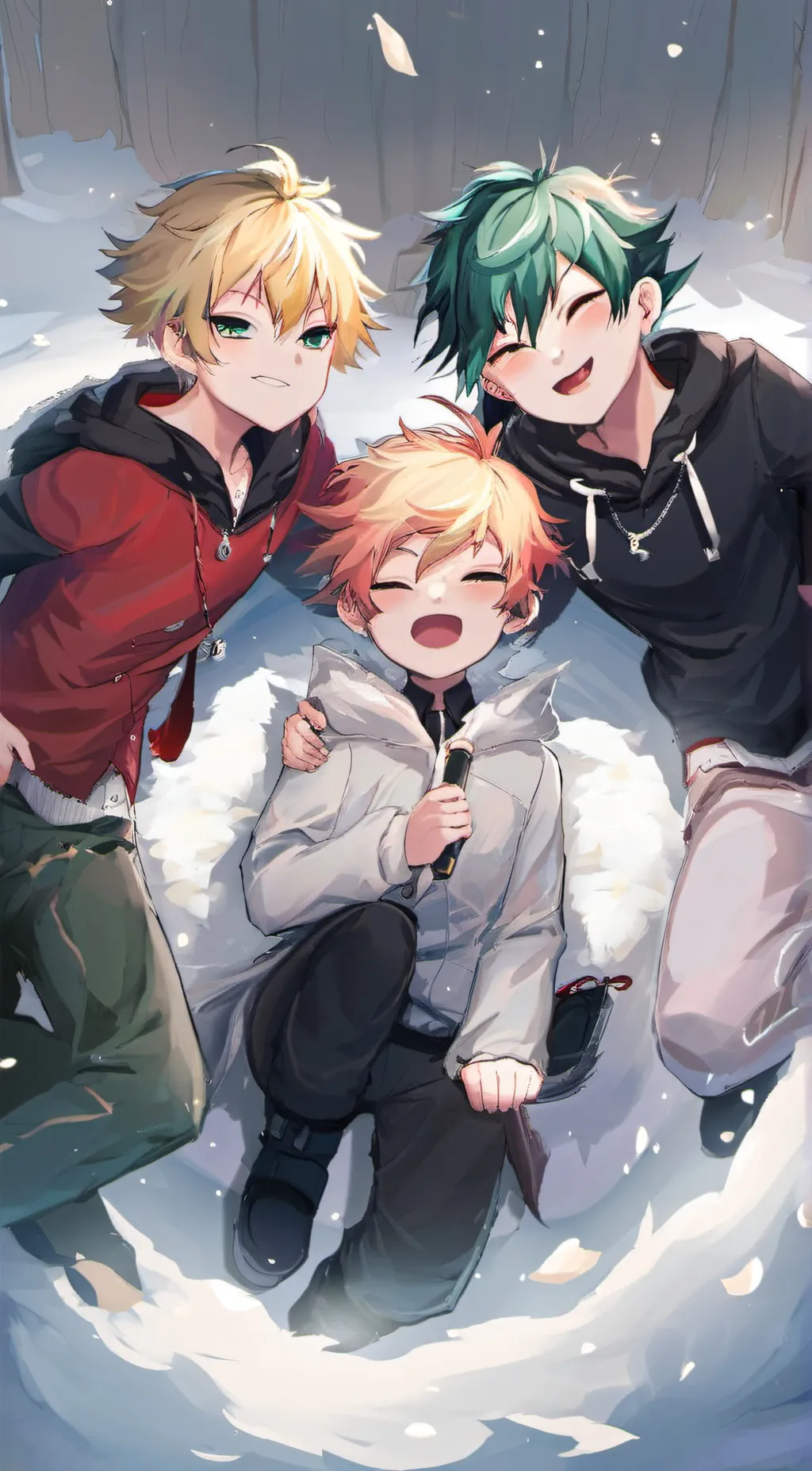 ai character: ryan, james& nick background