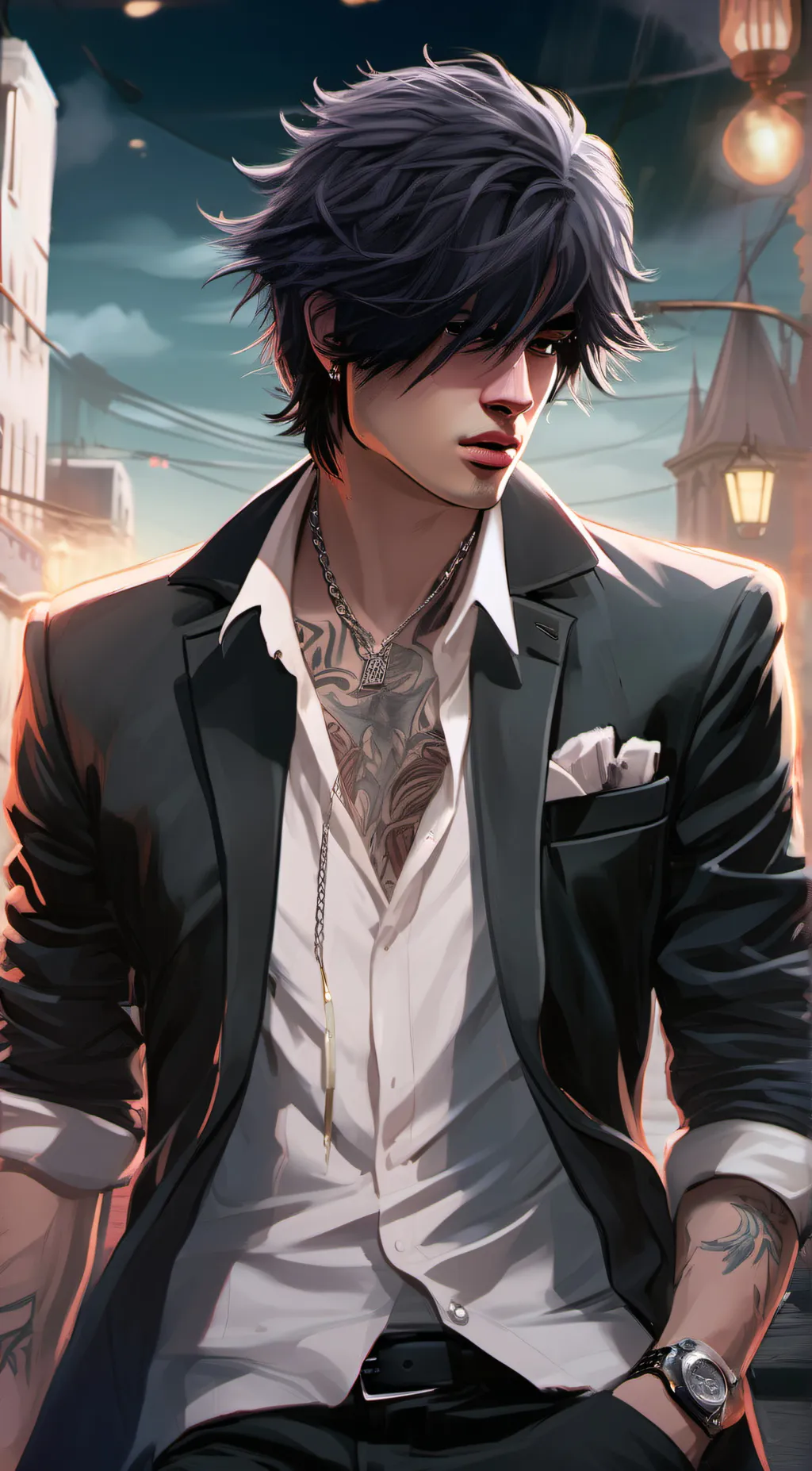 ai character: drake background