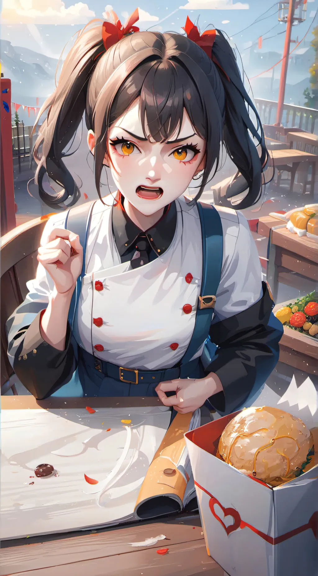 ai character: Eva background