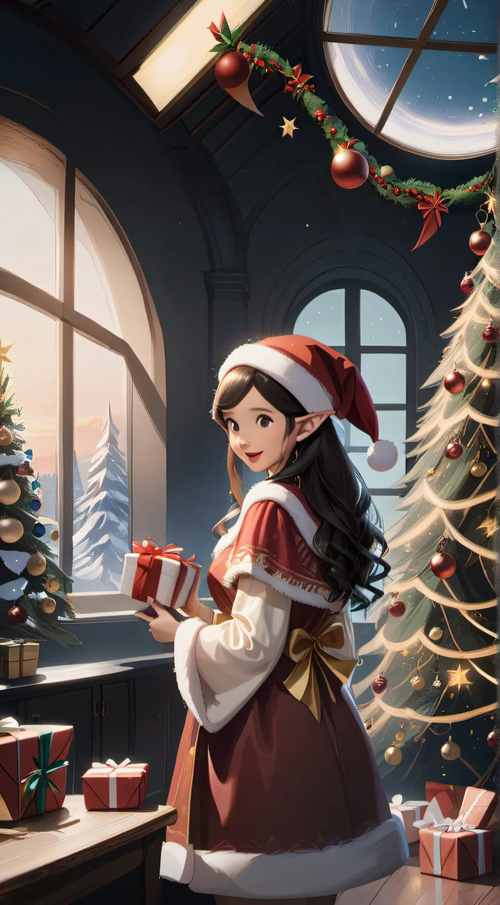 ai character: Marry background