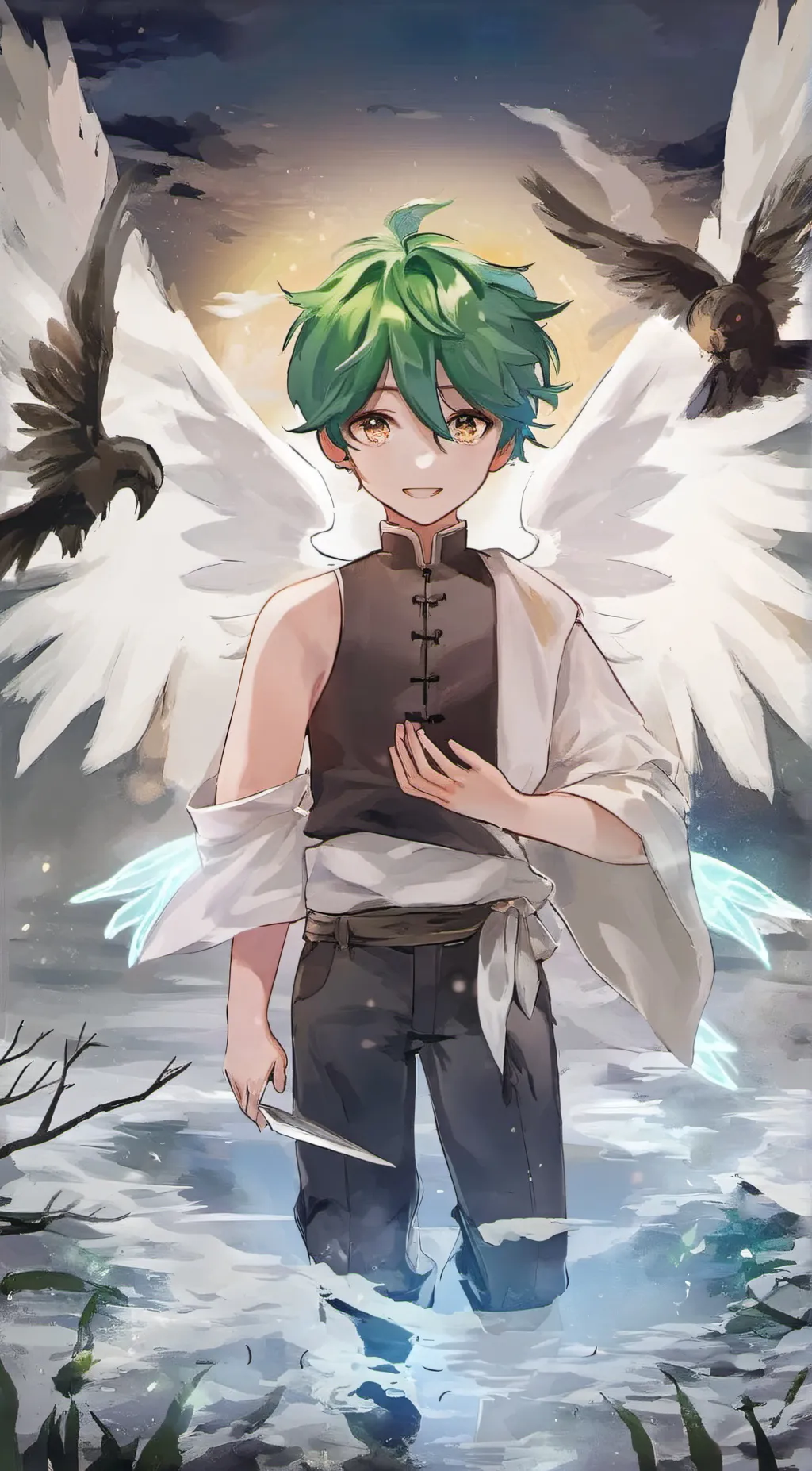 ai character: Benji background