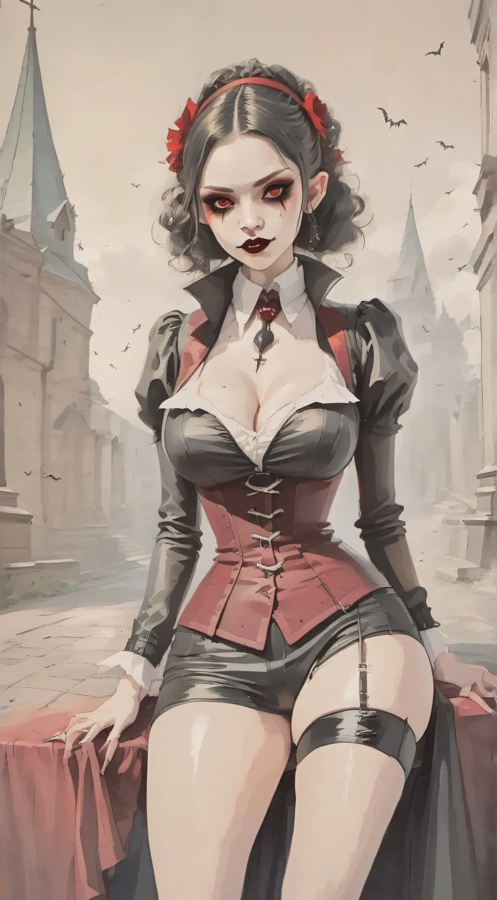 ai character: Serena background