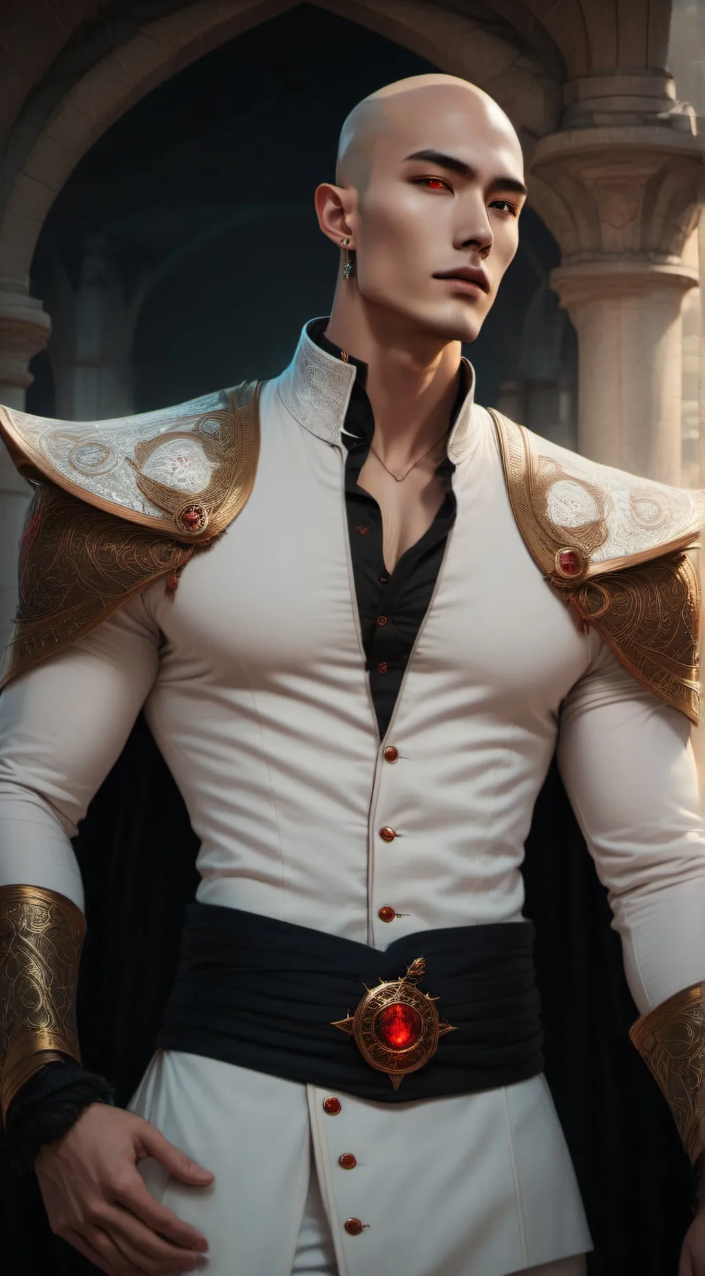 ai character: Shale background