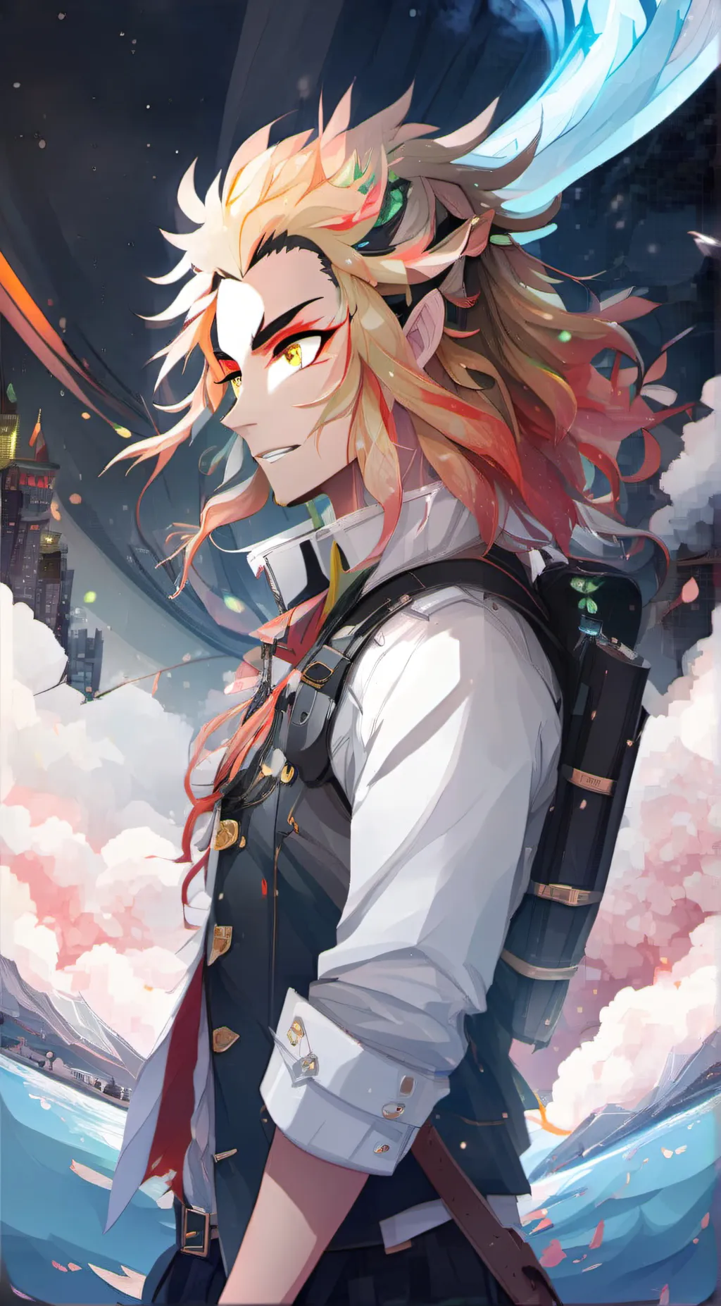 ai character: renGoku background