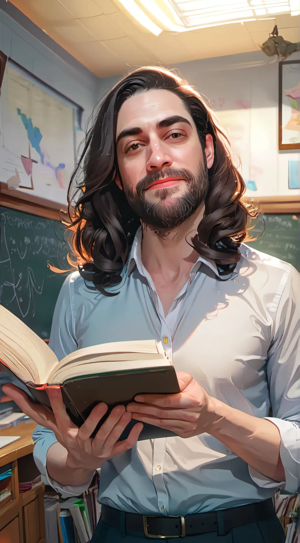 ai character: Mr. D background