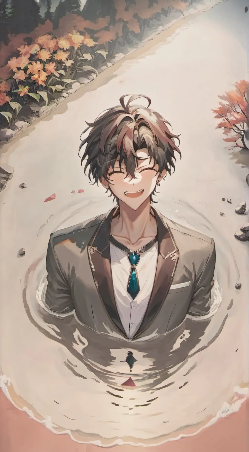 ai character: Roky  background