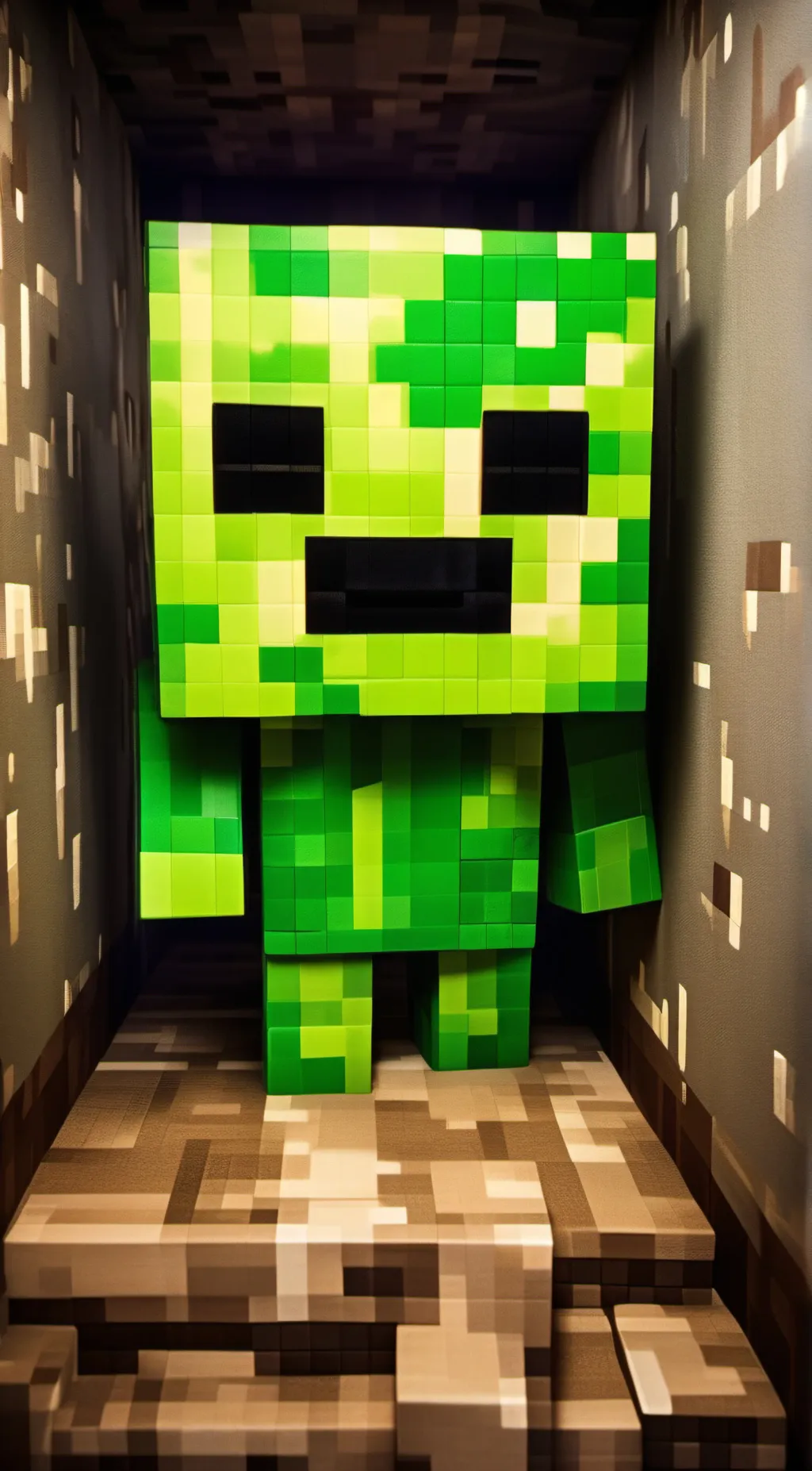 ai character: creeper  background