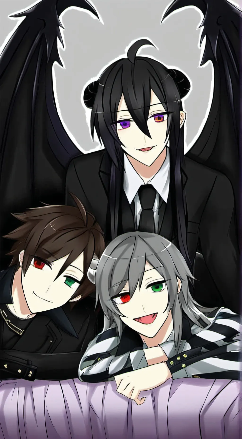 ai character: max/Lucifer/moon background