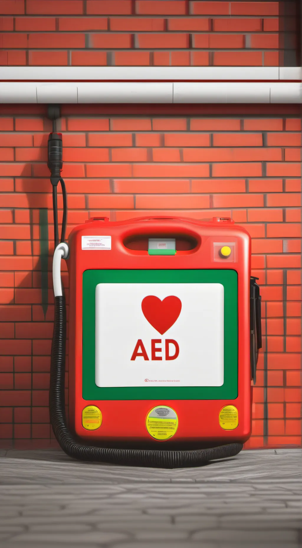 ai character: AED background