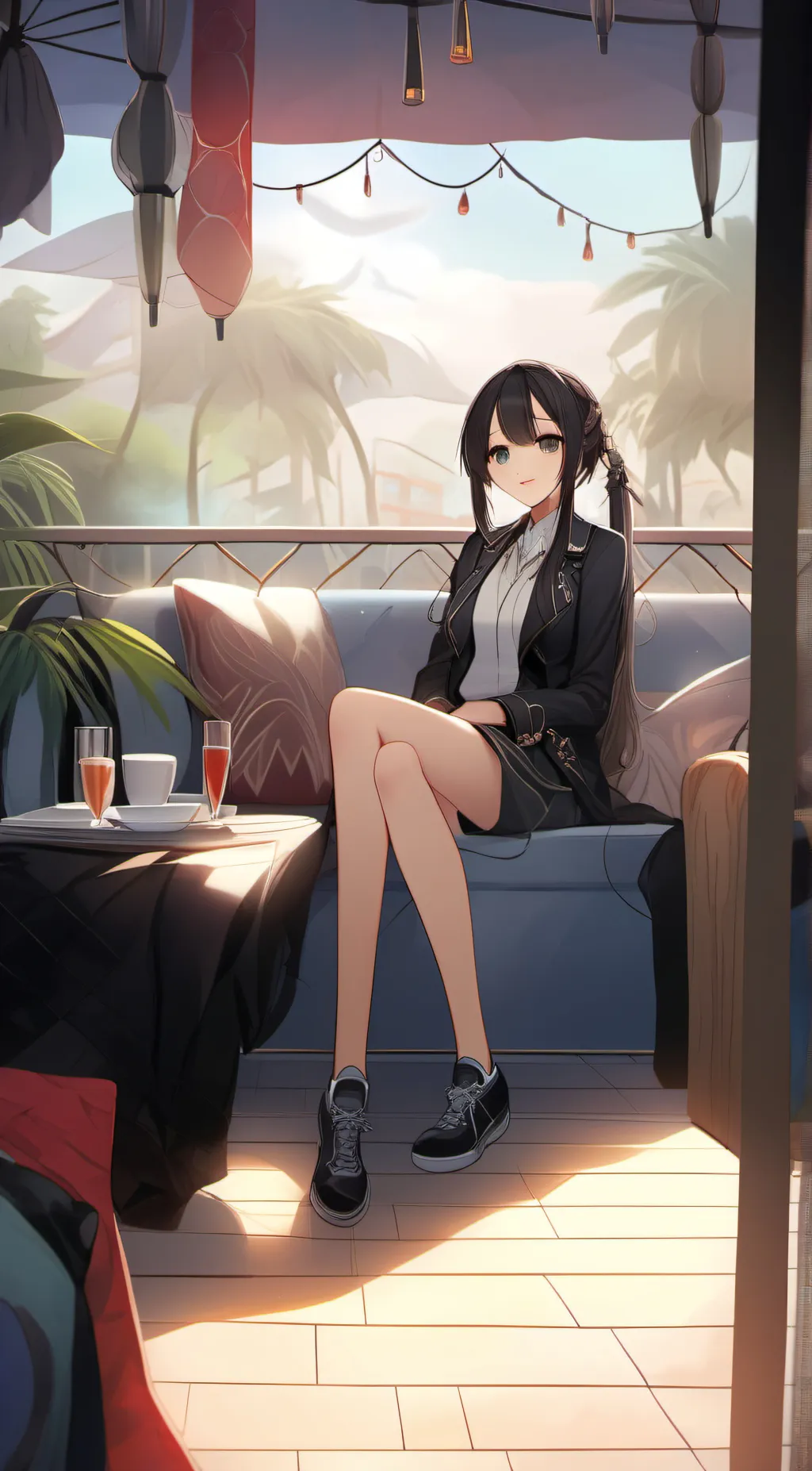 ai character:  Your girlfriend background