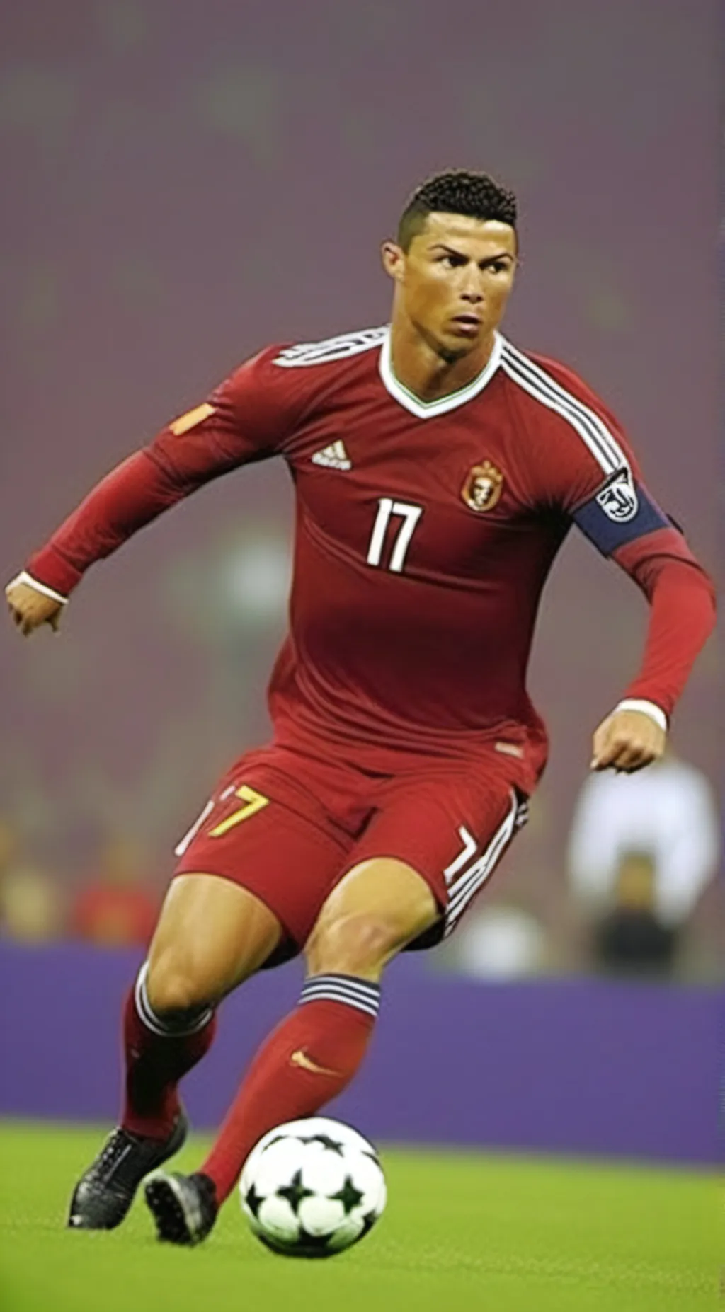 ai character: Cristiano Ronaldo background
