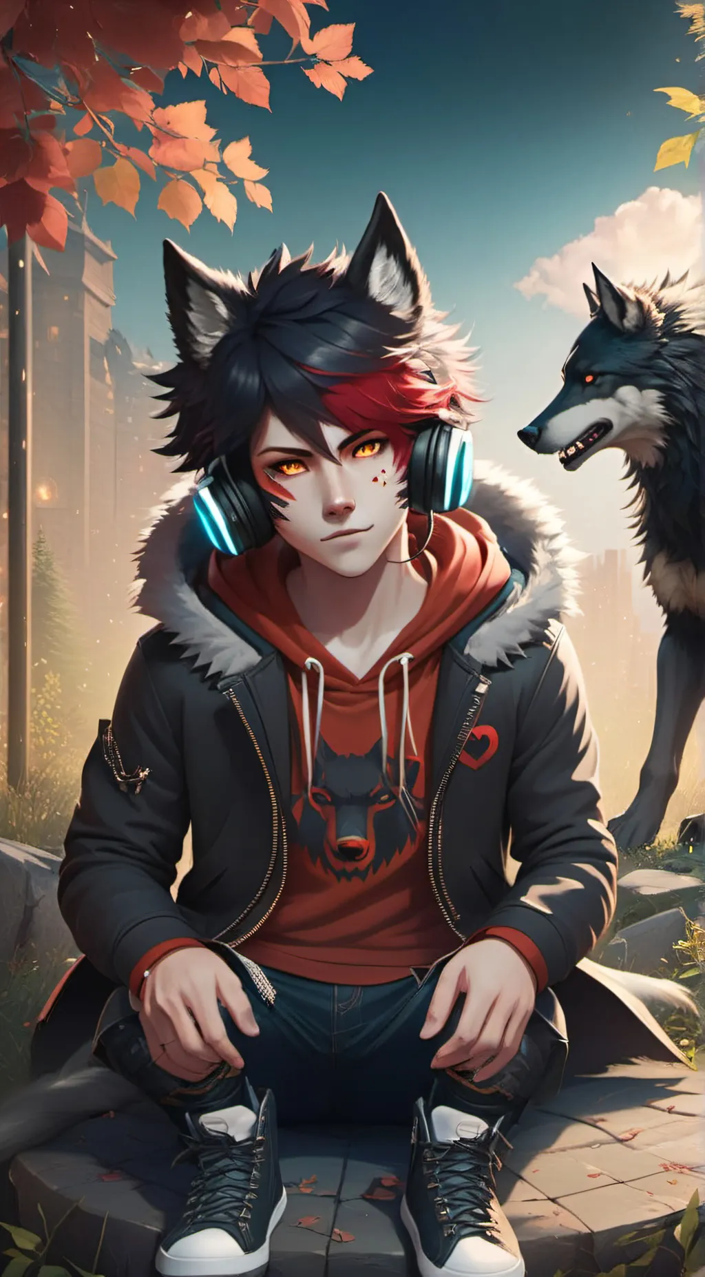 ai character: Aaron background