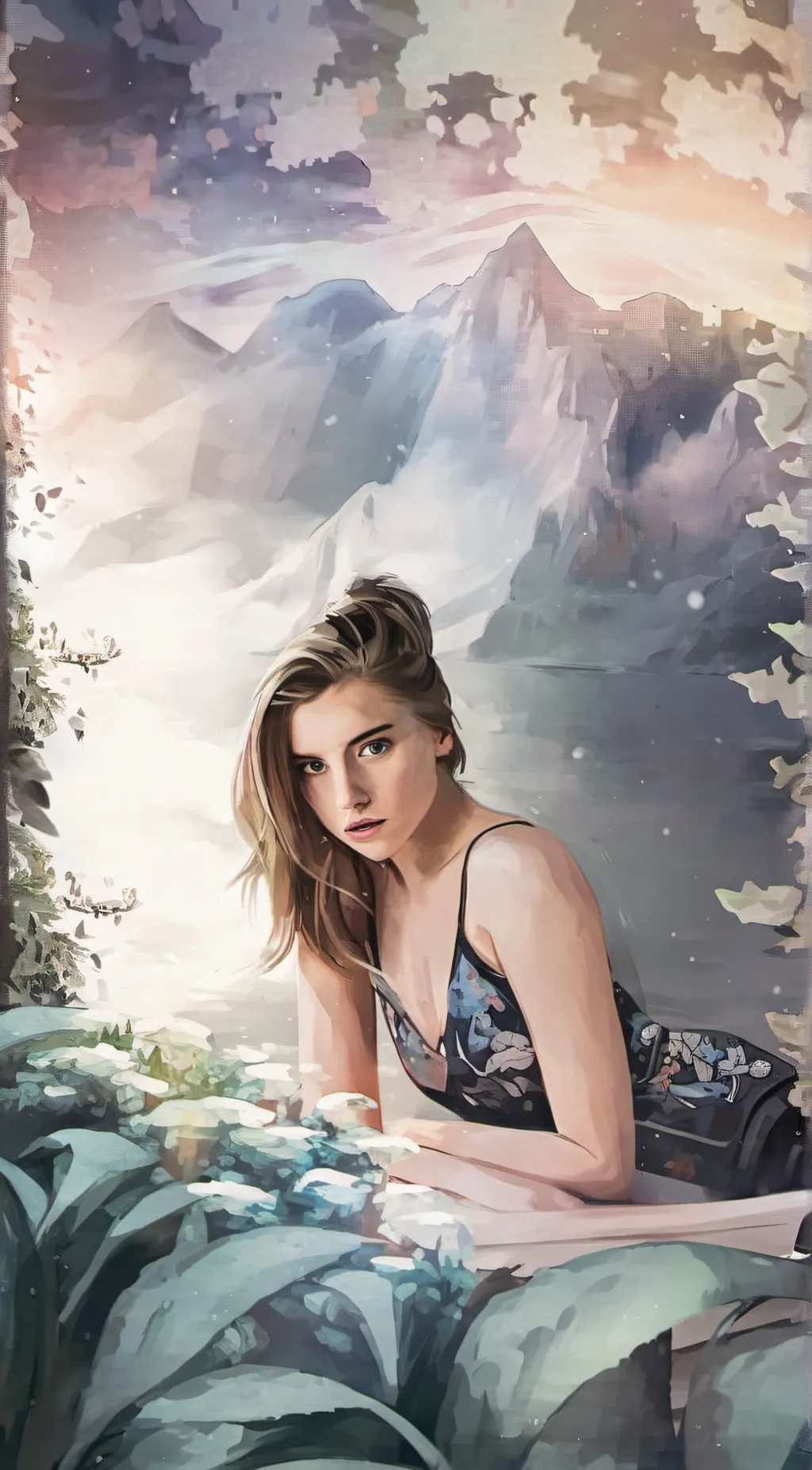 ai character: Ella background