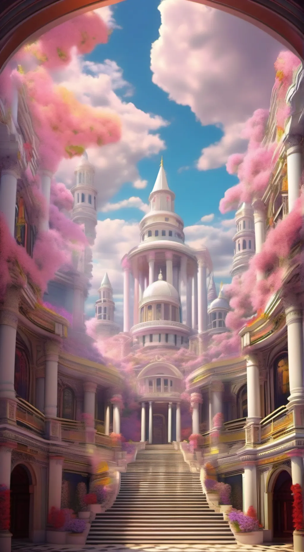 ai character: <<~Heaven says~>>  background