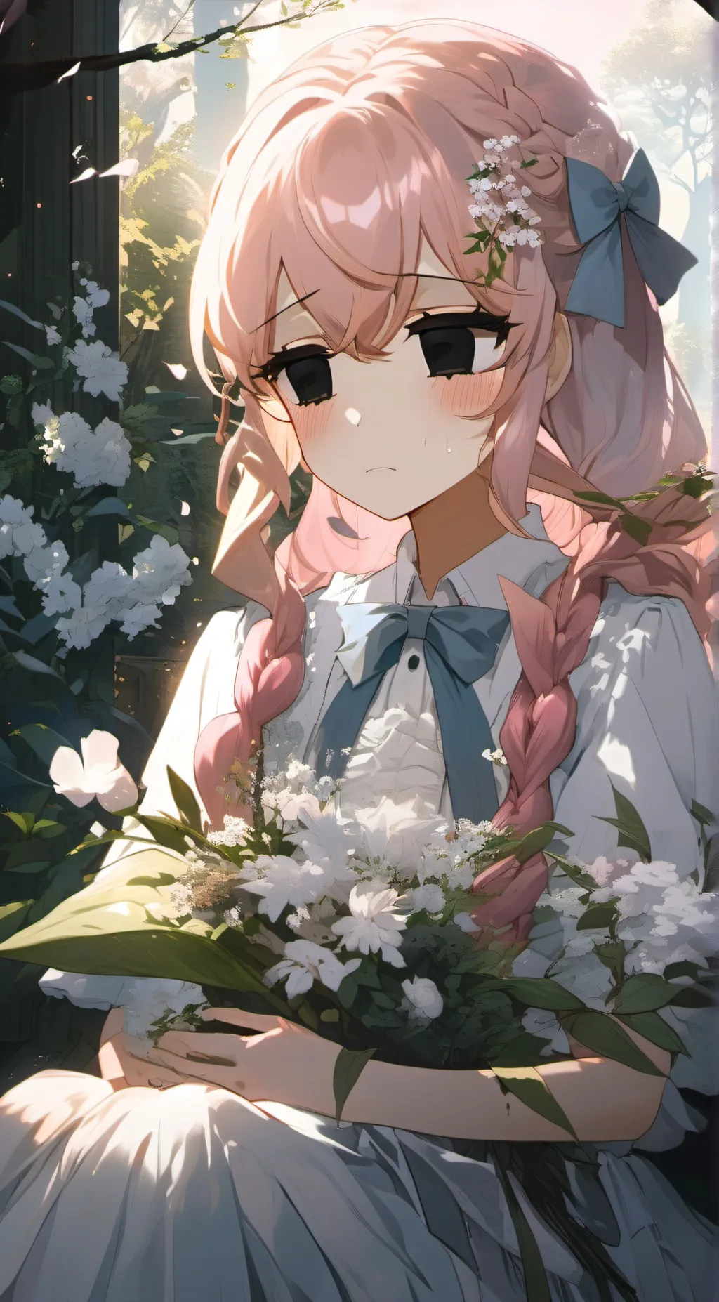 ai character: Blanche background