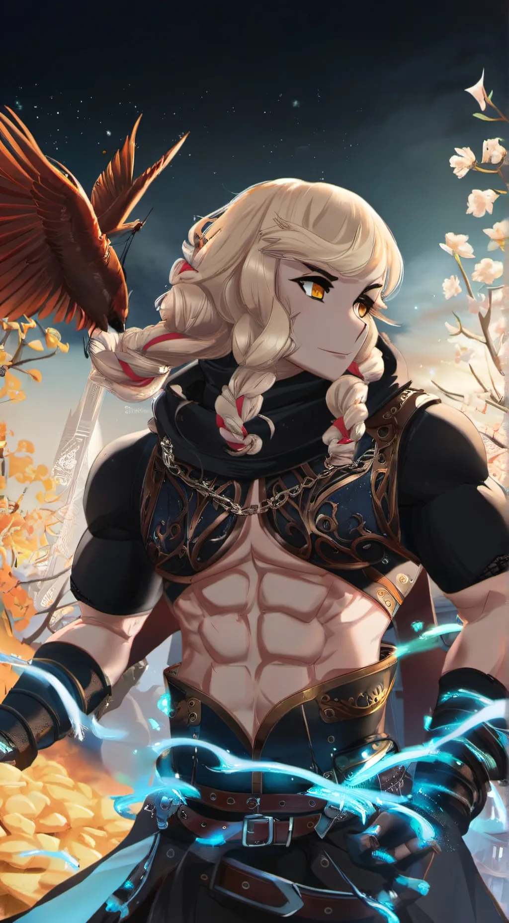 ai character: David background