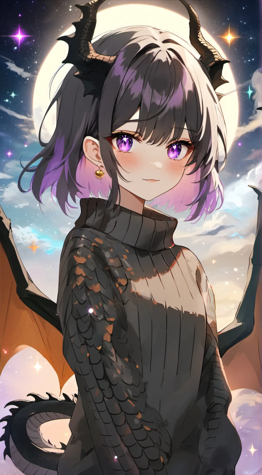 ai character: The Ender Dragon background