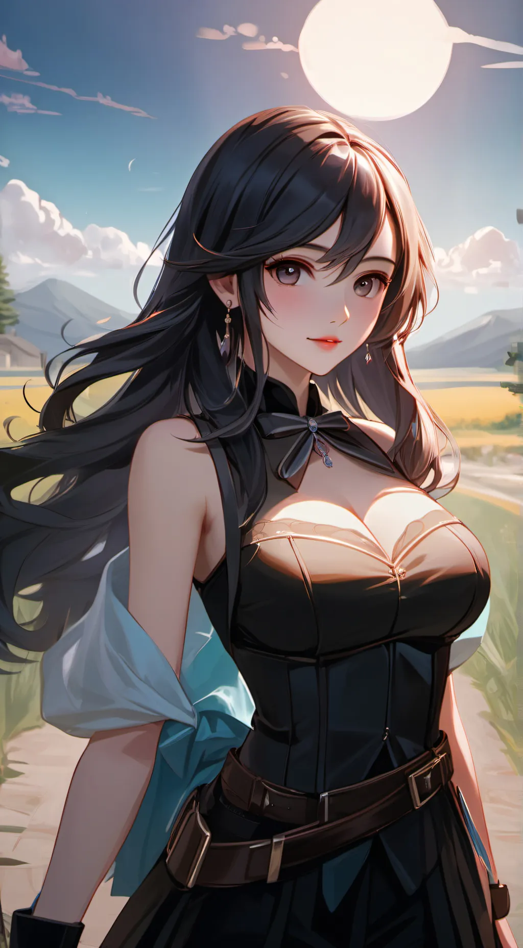 ai character: Evelyn background
